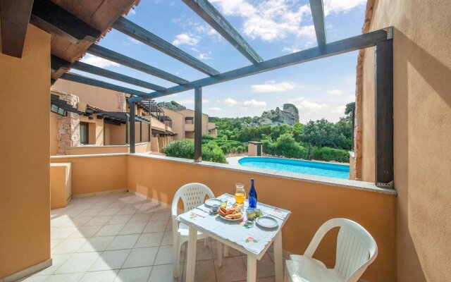 Beautiful Apartment in Trinita´d´agultu OT With 1 Bedrooms, Wifi and Outdoor Swimming Pool