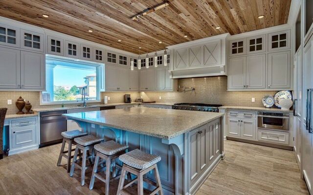 Big House by the Sea by RedAwning