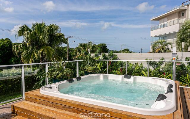 Apto em cond Thai Beach Home Spa TBS1105