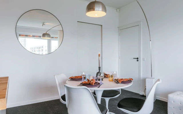 Apartment in Antwerp with view on the Scheldt