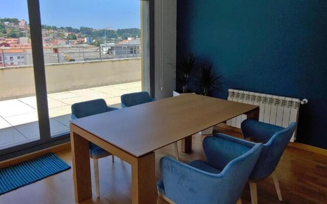 Apartamento Exclusivo Bueu Centro, 50M playa