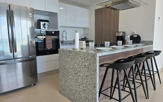 Marea condo vista espectacular 4pax