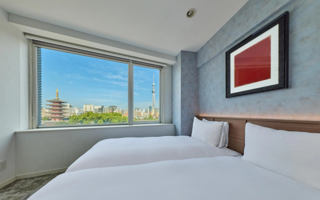 Residential Hotel B:CONTE Asakusa – Guest Rooms – Tokyo