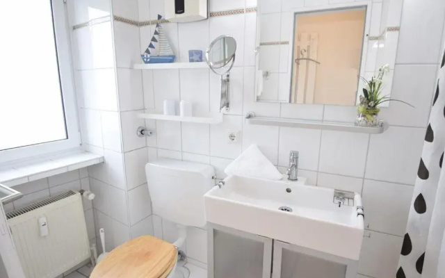 Helle, 1- Zimmer Appartement mit Doppelbett