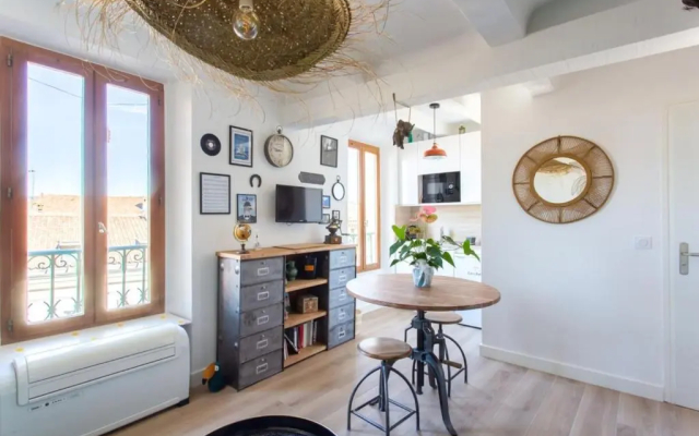 Furnished air-conditioned studio classified 2 stars near the beach&old port - Apartment in Cannes - Photo 4