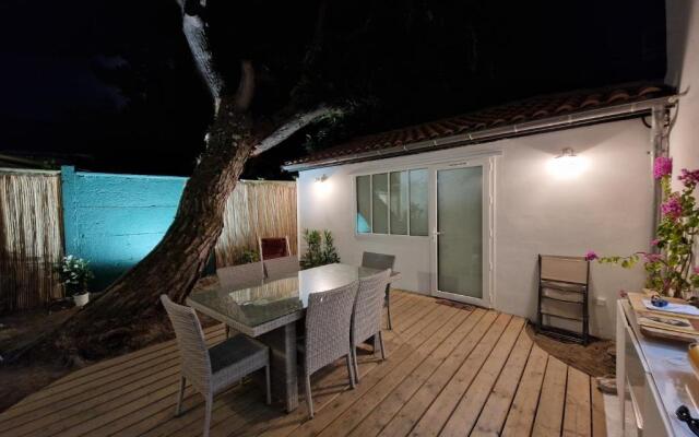 Villa Bagatelle à 300m de la plage centrale, 3 chambres