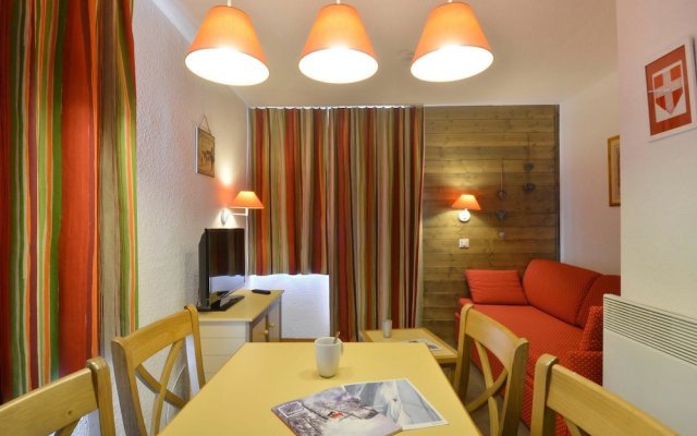 Belle Plagne Divisible Studio on the Resort Center for 4 People of 23mâ² Cs1101