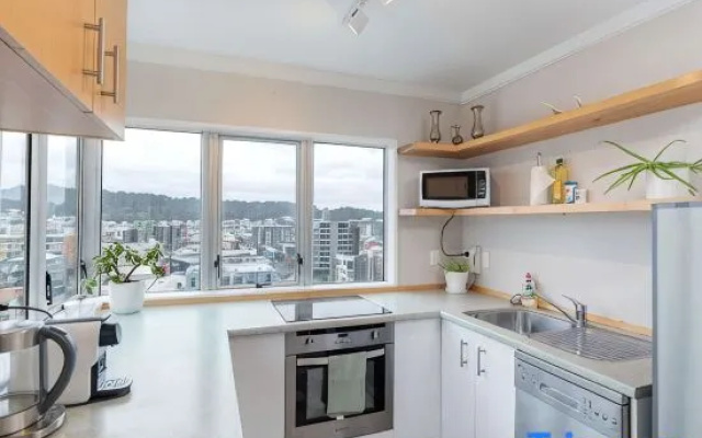 Abel St 2BR - Central, Washer, Dryer, City Views – Guest Rooms – Wellington