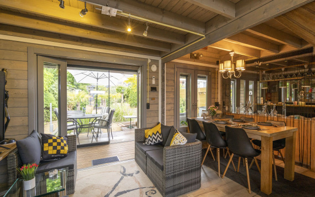 Modern chalet in Wilhelminadorp with private terrace