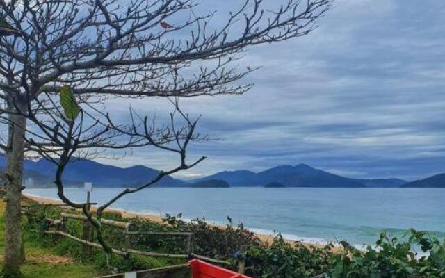 100mts DA PRAIA com Churrasqueira, Piscina e Wi-Fi