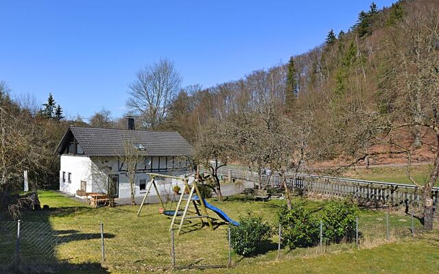 Gorgeous timbered farmhouse in the Sauerland with garden, fireplace and bar