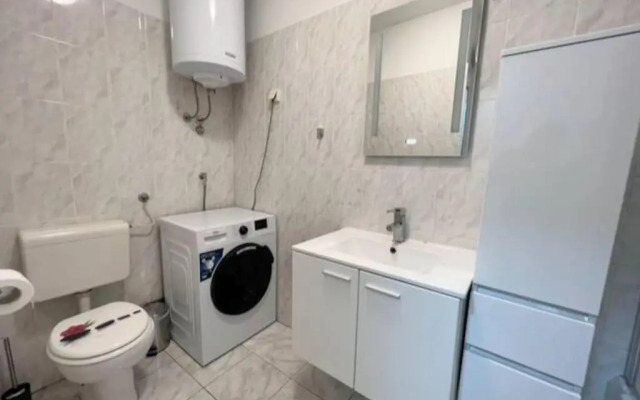 Studio Vesna with a terrace and sea view