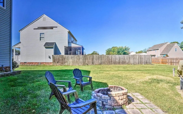 Sandston Home w/ Private Pool ~ 9 Mi to Richmond!