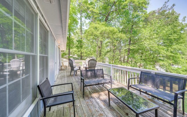 Milledgeville Home w/ Game Room & Private Dock!