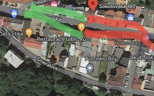 Large 3 bedroom apartment with billiard and view