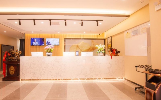 Green Tree Inn Express Wuxi Xinwu District Sunan Shuofang Internatinal Airport Hongshan – Lobby – Wuxi