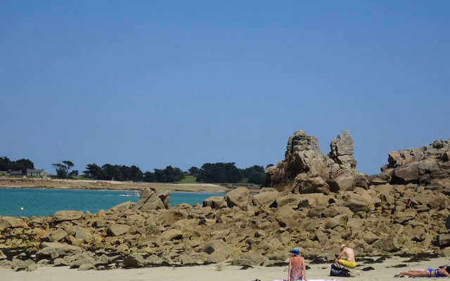 Stone House in Brittany Near Sandy Beach