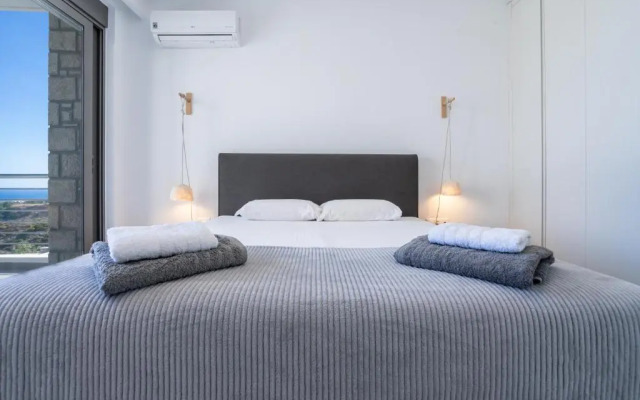 The Red Rock Villa Afandou by Rhodes4vacation