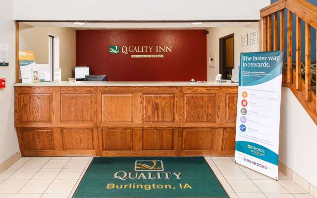 Quality Inn Burlington near Hwy 34
