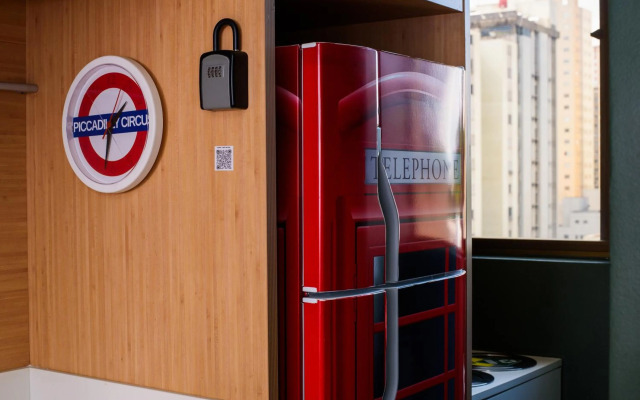 Apto Londrina Flat Hotel 1003, jacuzzi, 43 m2.