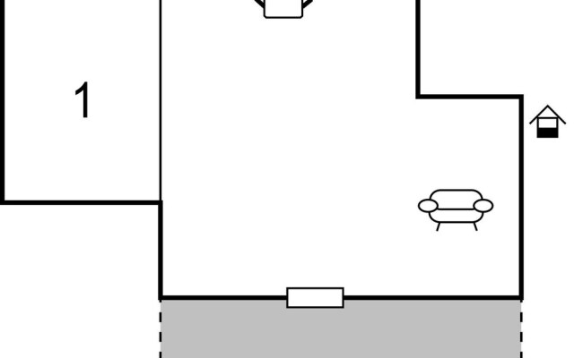 Amazing Apartment in Vir With 1 Bedrooms and Wifi