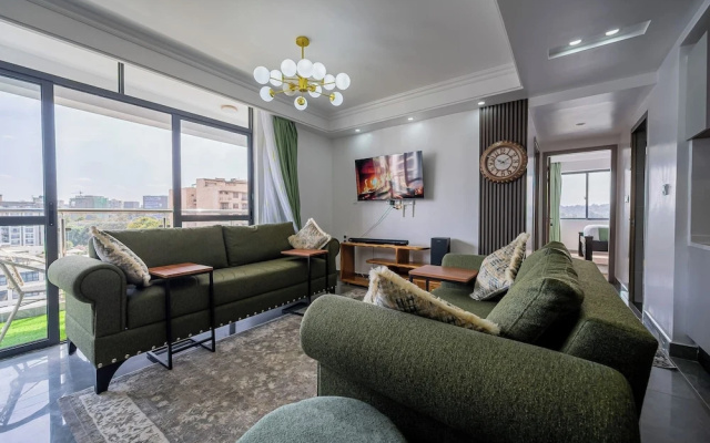 Charming 2-bedroom Apartment in Riverside Drive, Nairobi