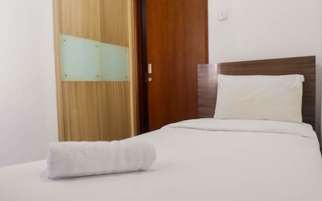 Homey and Comfy 2BR Apartment at Waterplace Residence