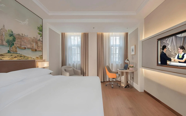 Vienna Hotel (Nanshan Science and Technology Park Wanxiang Tiandi Store) – Guest Rooms – Shenzhen