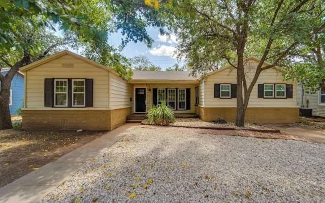 Lubbock Rental Home Near Texas Tech University!