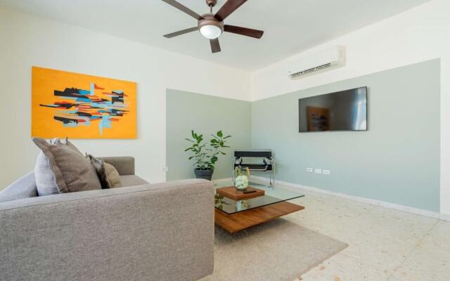 w Cozy 1BR in Casco Antiguo