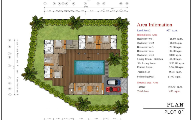 Lespalm Taraburi Pool Villa