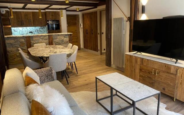 Luxury suite 70m2 balcon courchevel1850 parking