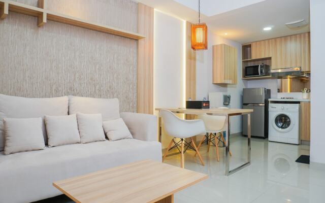 Clean and Elegant 1BR at The Oasis Apartment