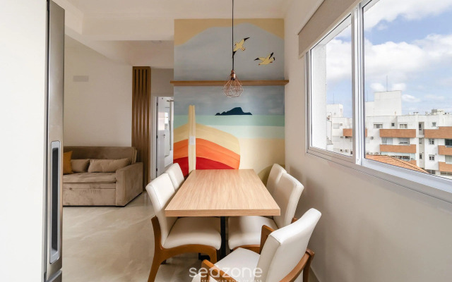 Apto agradável e equipado a 200m da praia PRA0304