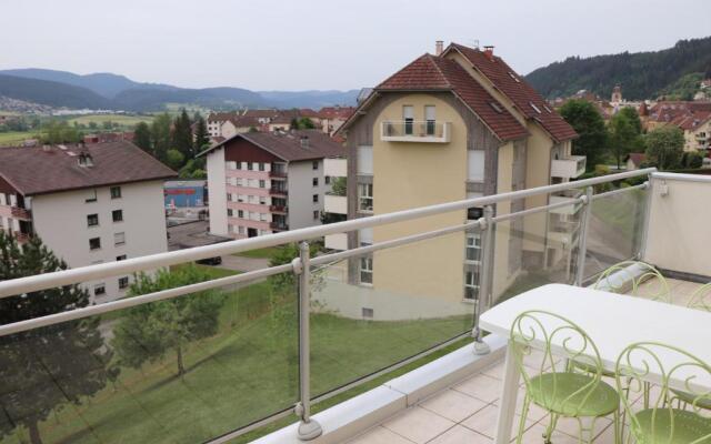 Morteau: Superbe appartement avec vue panoramique