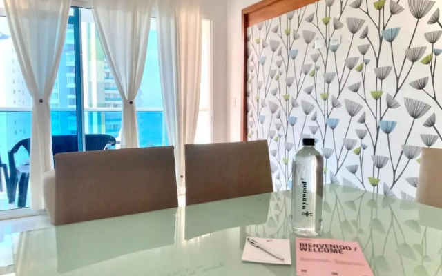 Cozy 2BR w/ Ocean View n AC in Cartagena - Apart-hotel in 卡塔赫纳 - Photo 3