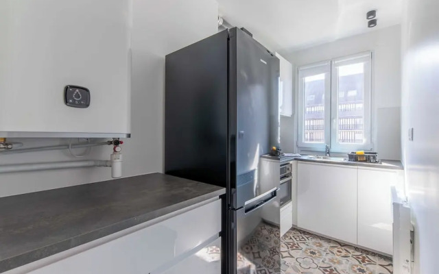 Beautiful Equipped Apartment in Downtown Deauville 4p/1br