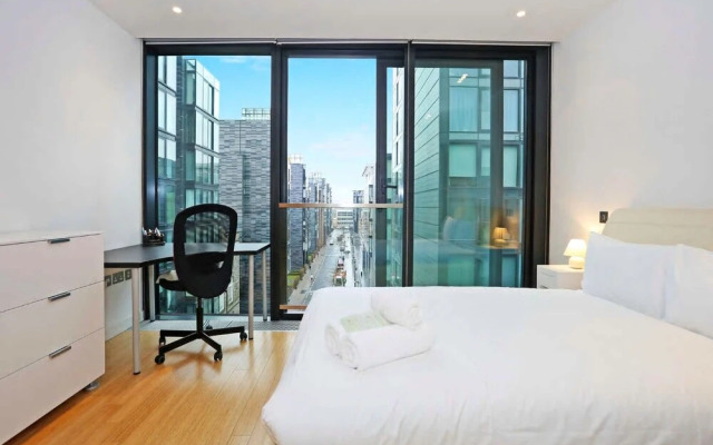 Modern 2bed with free Parking in the iconic Quartermile