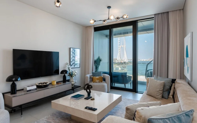 Stylish Address JBR 3BR w Ain Dubai View