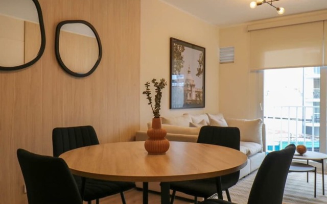 w Cozy 2BR With Balcony Near Parque Kennedy