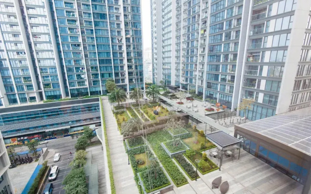 Apartment with residence