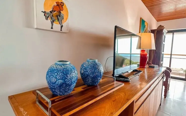 Vista para Oceano e Ar condicionado