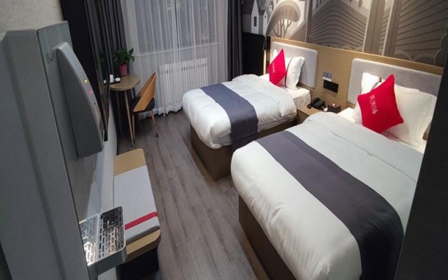 Thank Inn Shandong Zaozhuang Yicheng District East Chengshui Road Xunzi School – Guest Rooms – Zaozhuang