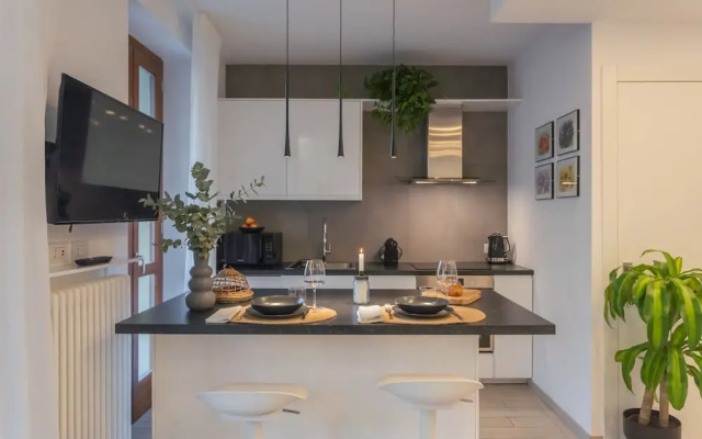 We Lake Como in Argegno