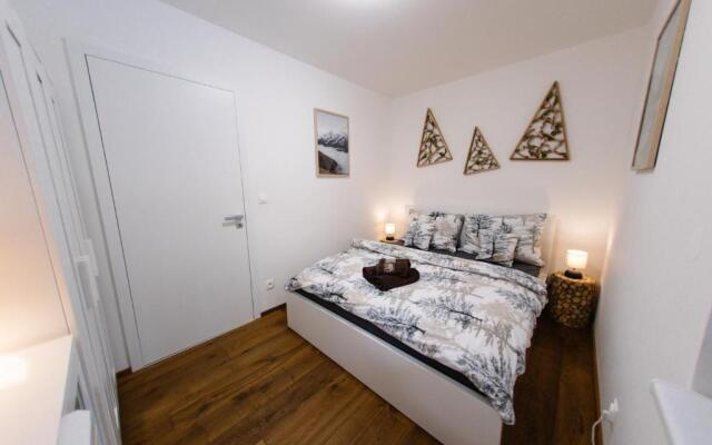 90 m2 horský apartmán v centru Harrachova