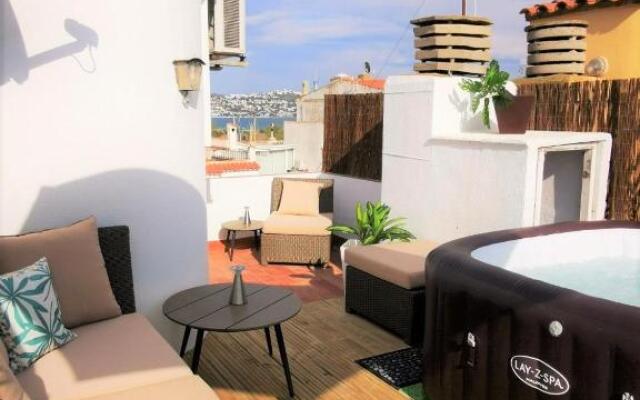 Rooftop 35m2 jacuzzi - plein sud - 2 chambres