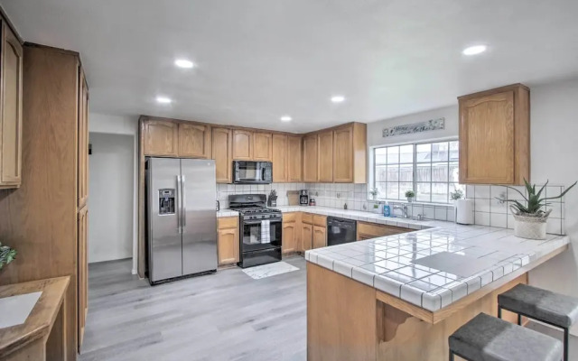 Renovated Bakersfield Home w/ Private Yard!