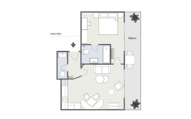 Haus 4 Jahreszeiten - Two-Bedroom Apartment (5 Adults)
