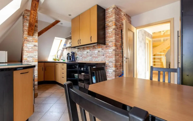 Maisonette Wohnung mit Blick über die Stadt
