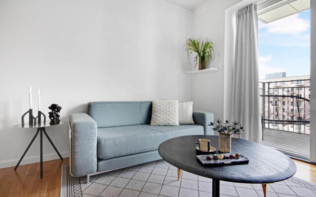 Modern 1-bedroom Apartment with a Balcony in Copenhagen Orestad